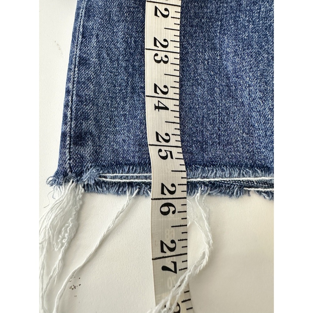 AGOLDE KYE Jeans Women's SIZE 28 Straight Leg Blue Stretch - Picture 7 of 7